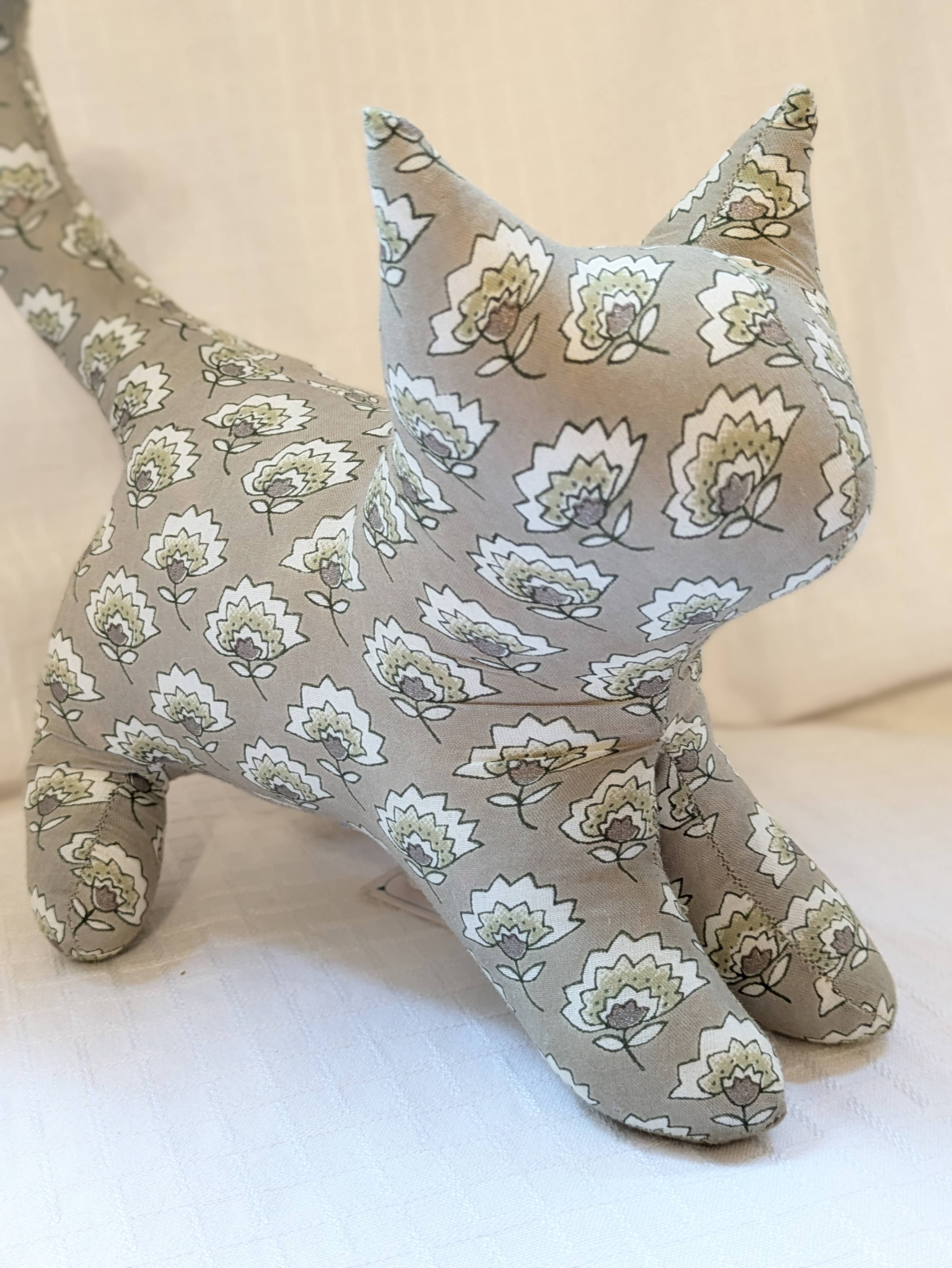 Cotton Kitty Stuffed Toys: Blue