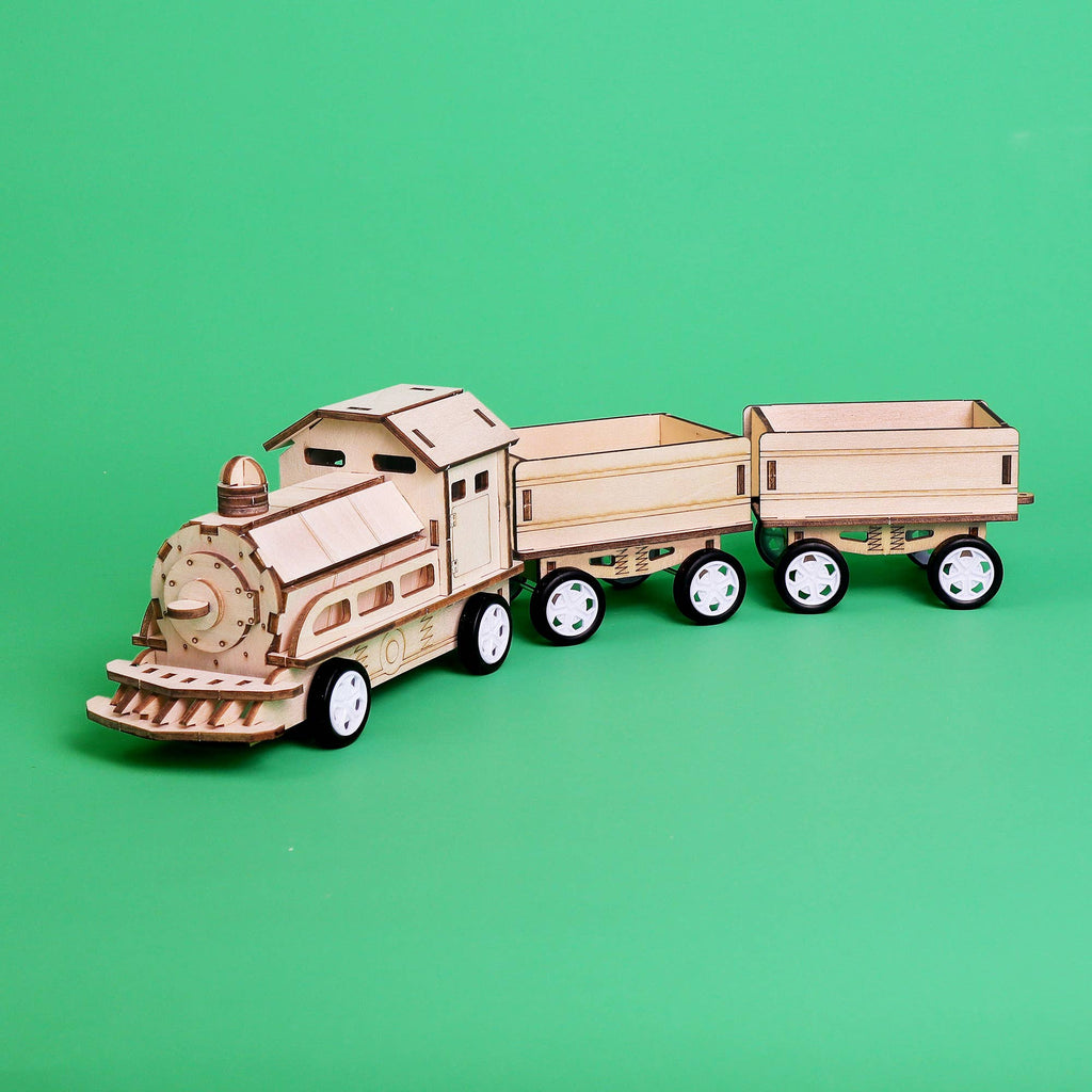 Train DIY Kit, Educational STEM Toy for Kids, Craft Kit