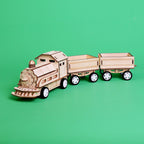 Train DIY Kit, Educational STEM Toy for Kids, Craft Kit