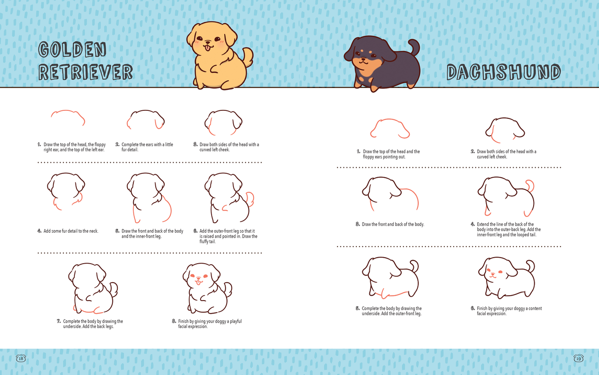 Mini Kawaii Doggies