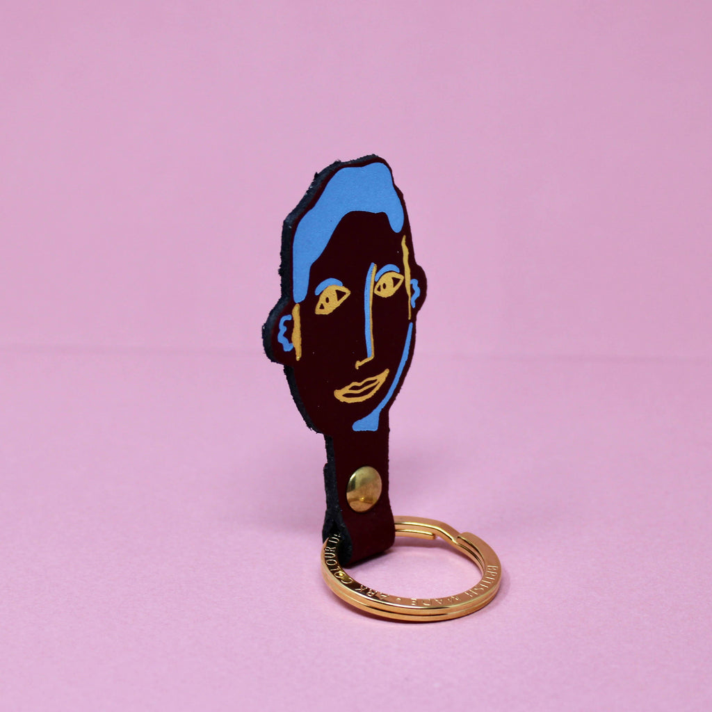 You & Me His and Her Key Fobs: You (Male) / Coral