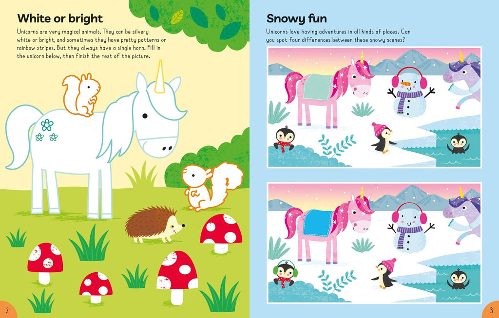 Big Activity Book Unicorns: Usborne