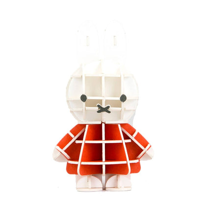 JIGZLE Standing Miffy Dick Bruna Collection -3D Paper Puzzle