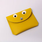Googly Eye Mini Money Coin Purse: Orange
