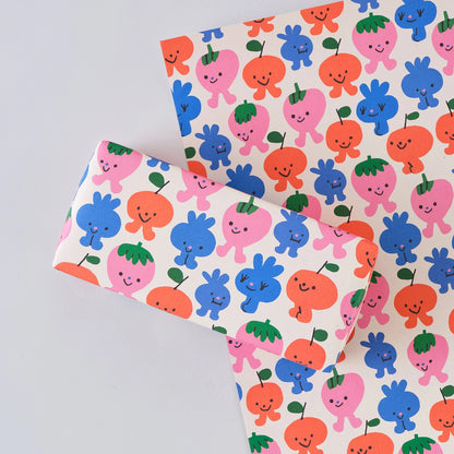 Birthday Fruits Gift Wrap
