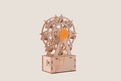 Music Box Ferris Wheel DIY Kit, Fun STEM Toy for Kids