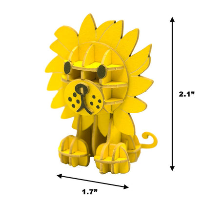 JIGZLE Lion Dick Bruna Collection -Miffy 3D Paper Puzzle