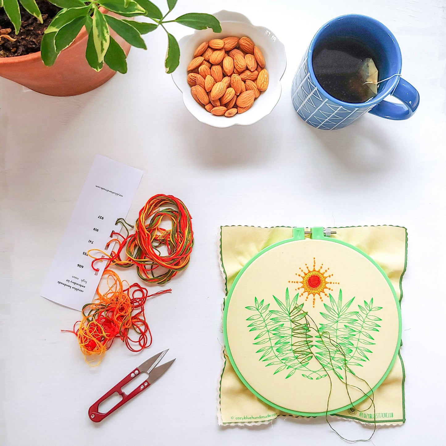 high noon embroidery kit