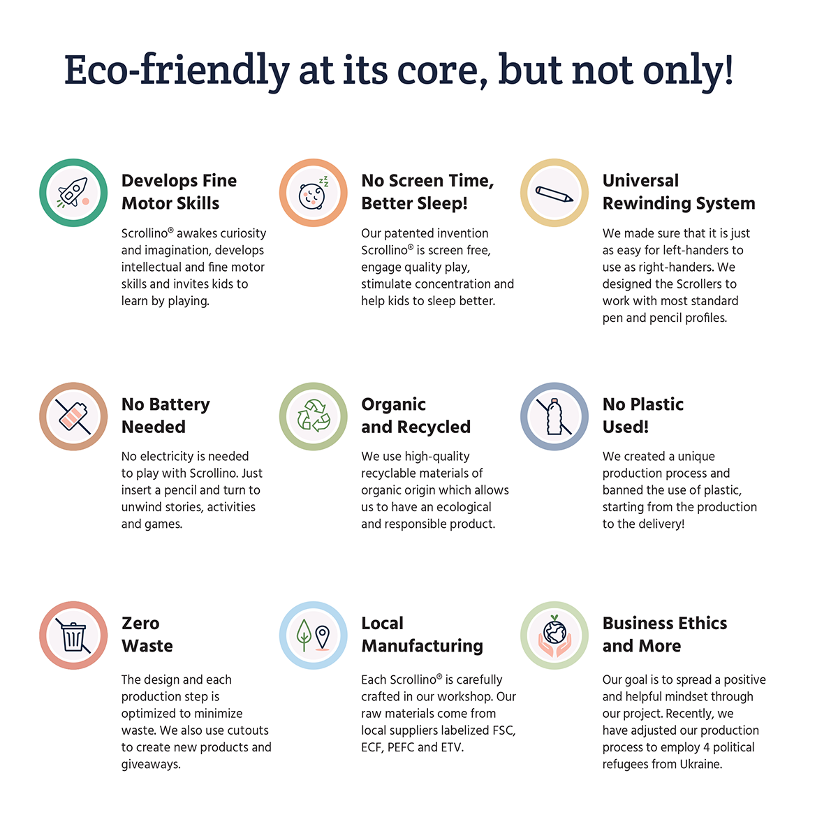 Learning book counting with animals - Scrollino 123 ZOO