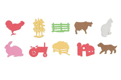 Giant Stampers - Farm Adventure - Set of 10