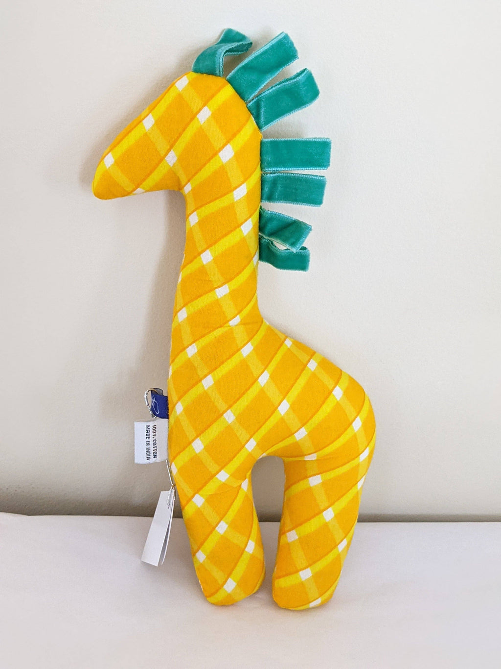 Cotton Ribbon Giraffe Stuffed Toy