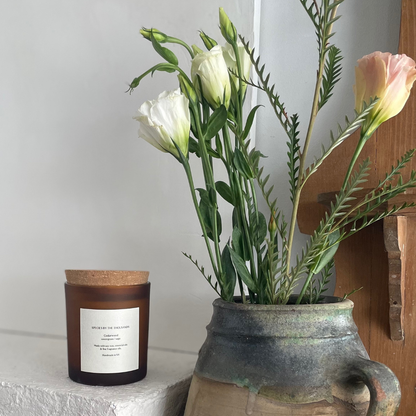 Cedarwood Sweetgrass + Sage Handcrafted Scented Soy Candle