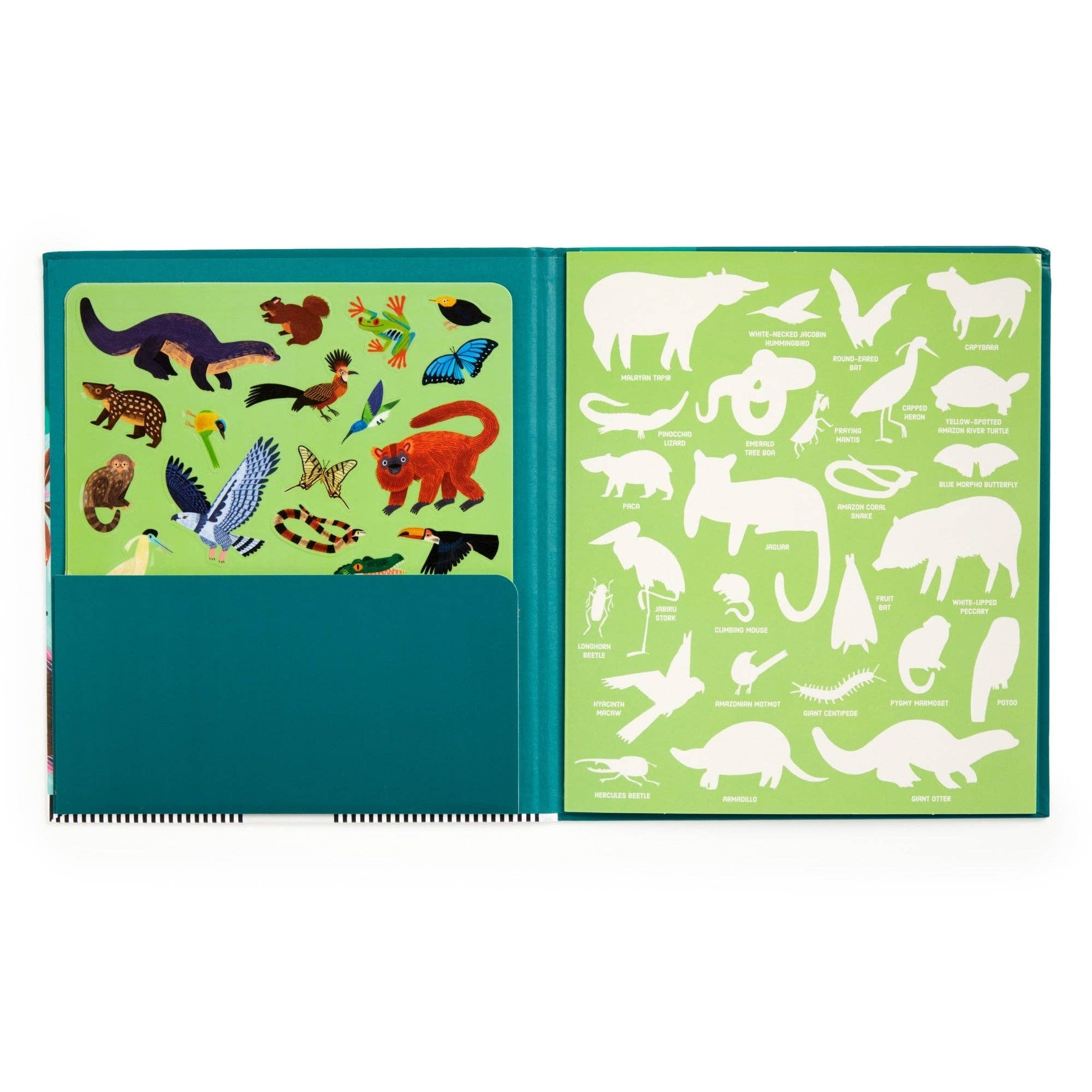 Rainforest Sticker Play Reusable Activity Set