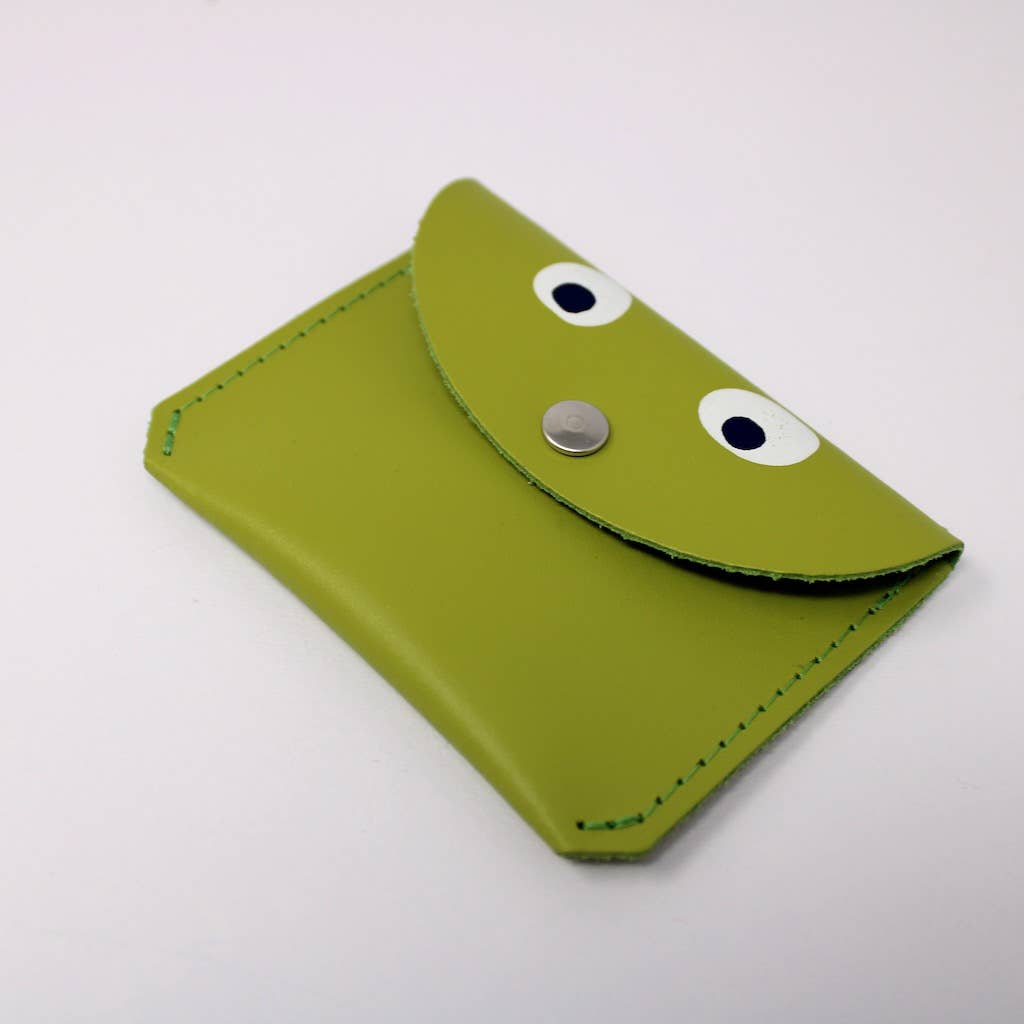 Googly Eye Mini Money Coin Purse: Orange