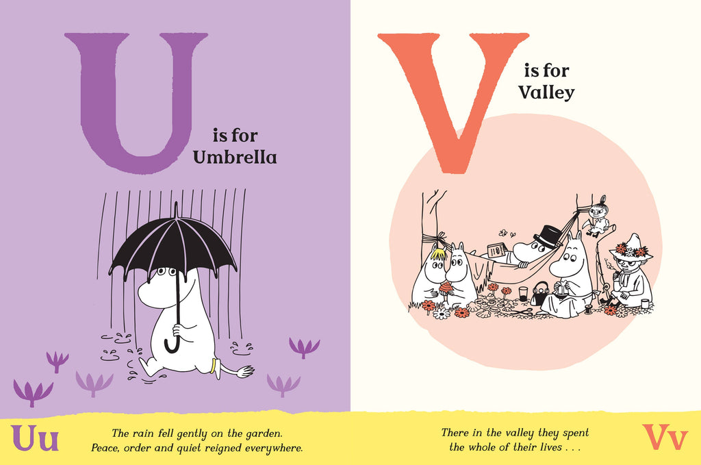 The Moomin ABC: An Illustrated Alphabet Book