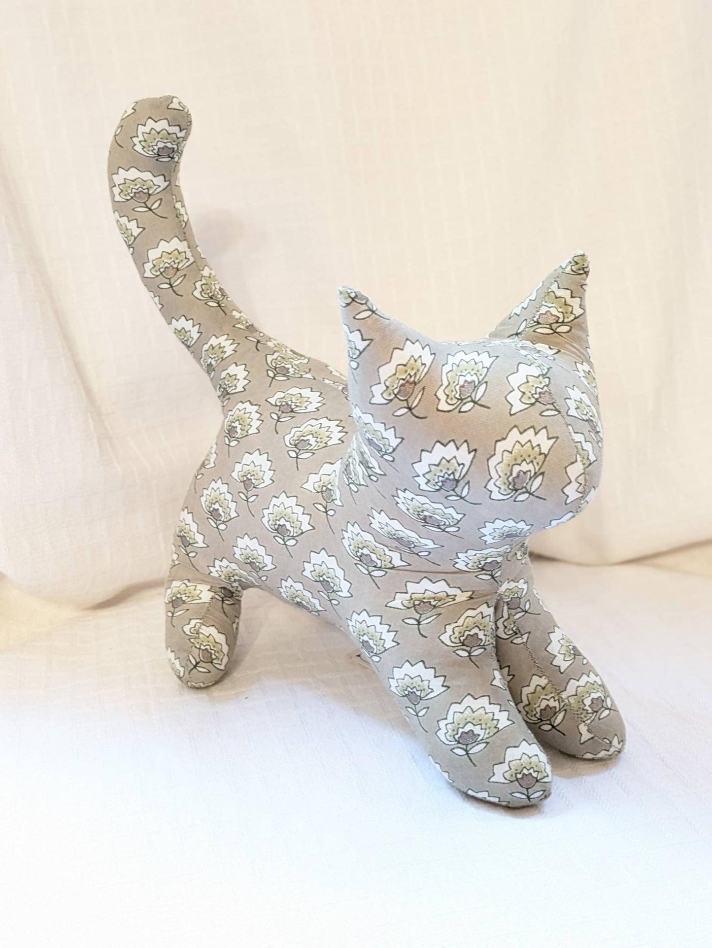 Cotton Kitty Stuffed Toys: Blue