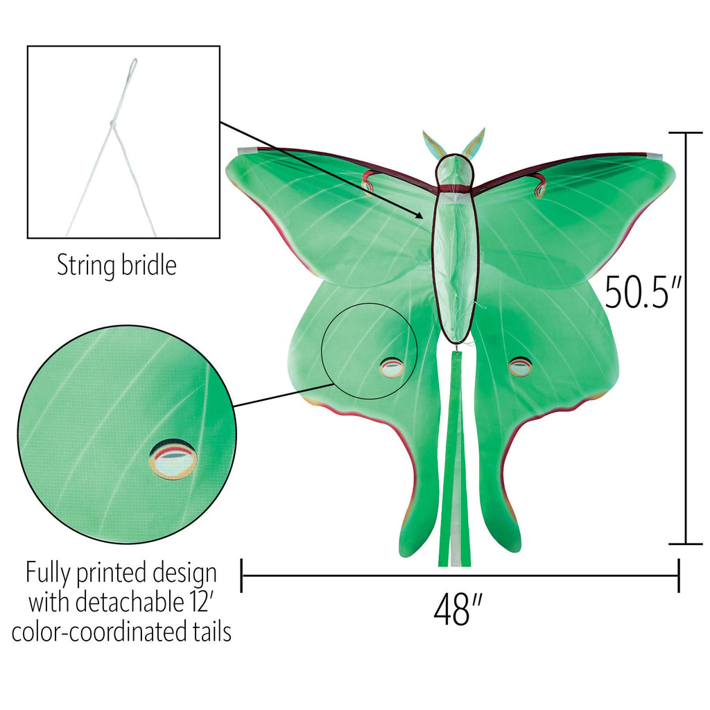 Luna Moth Kite
