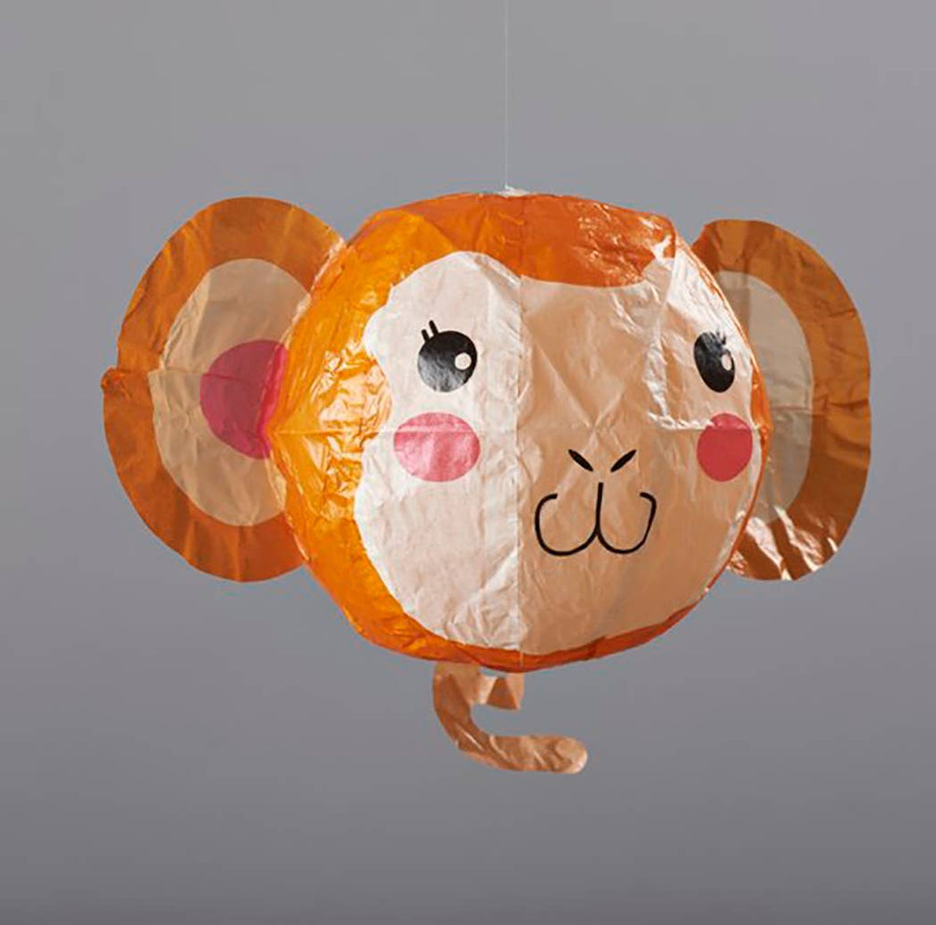 Japanese Paper Balloon Cards - Monkey