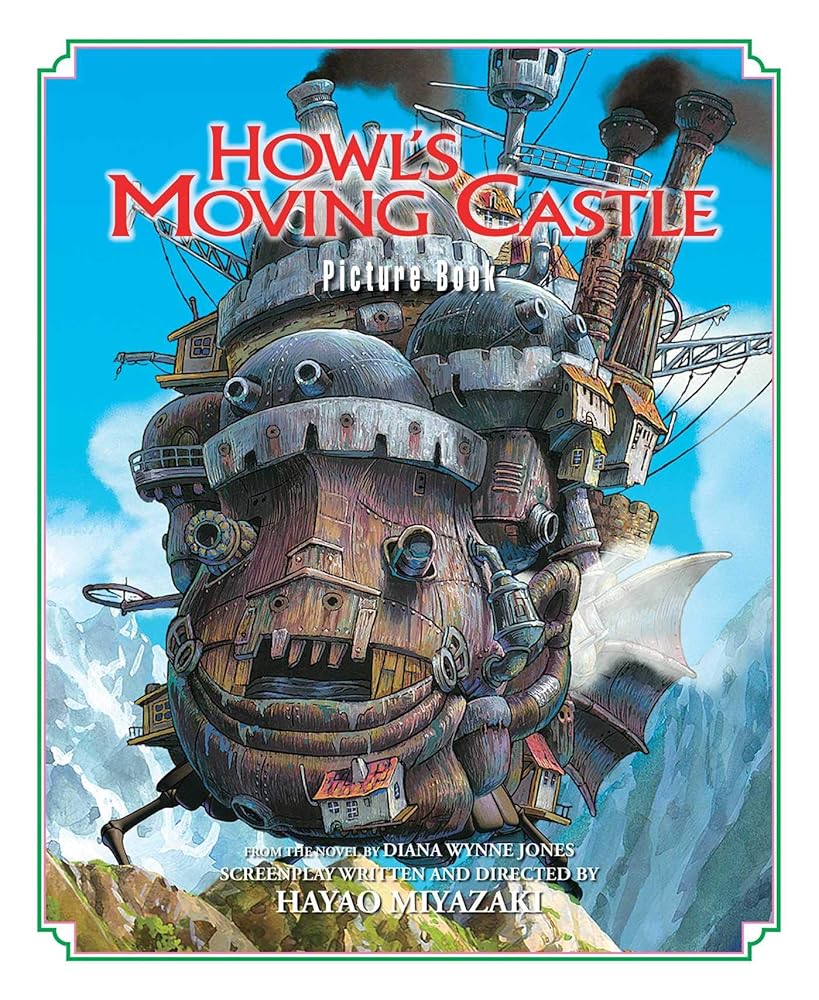 Howl's Moving Castle Picture Book cover image