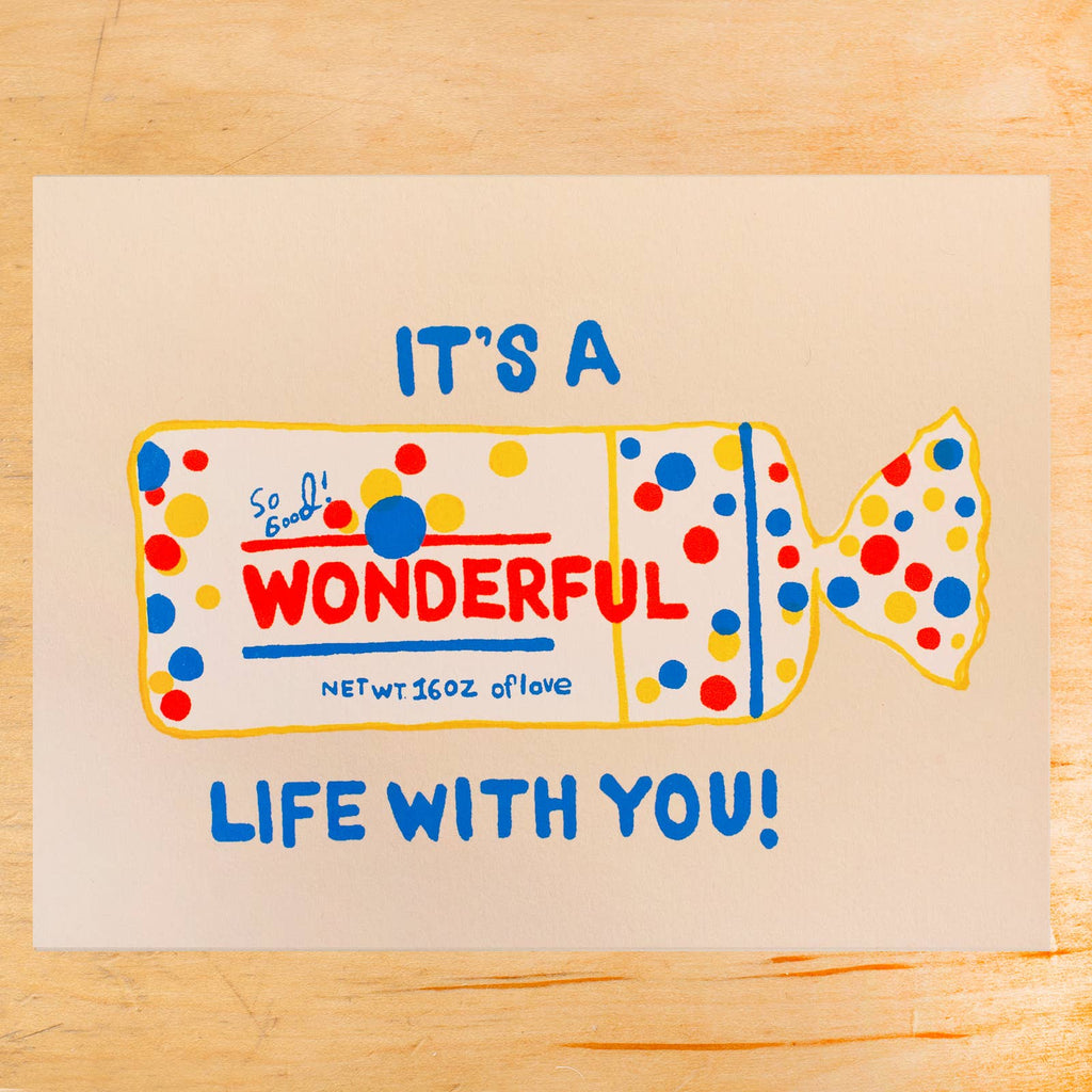 IT'S A WONDERFUL LIFE GREETING CARD