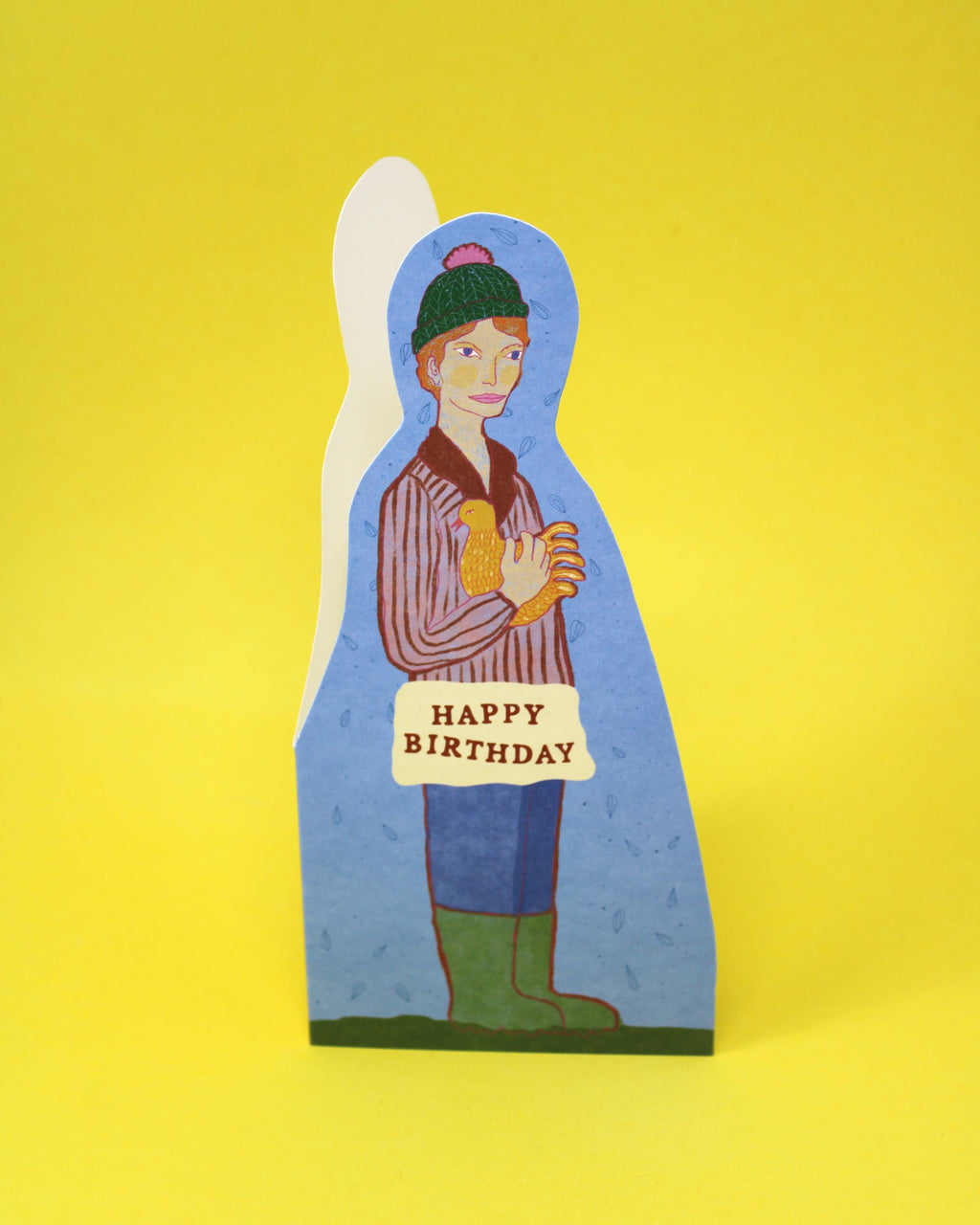 Birthday Hen Greetings Card