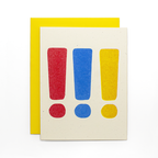 !!! - Risograph Card