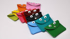 Googly Eye Mini Money Coin Purse: Orange
