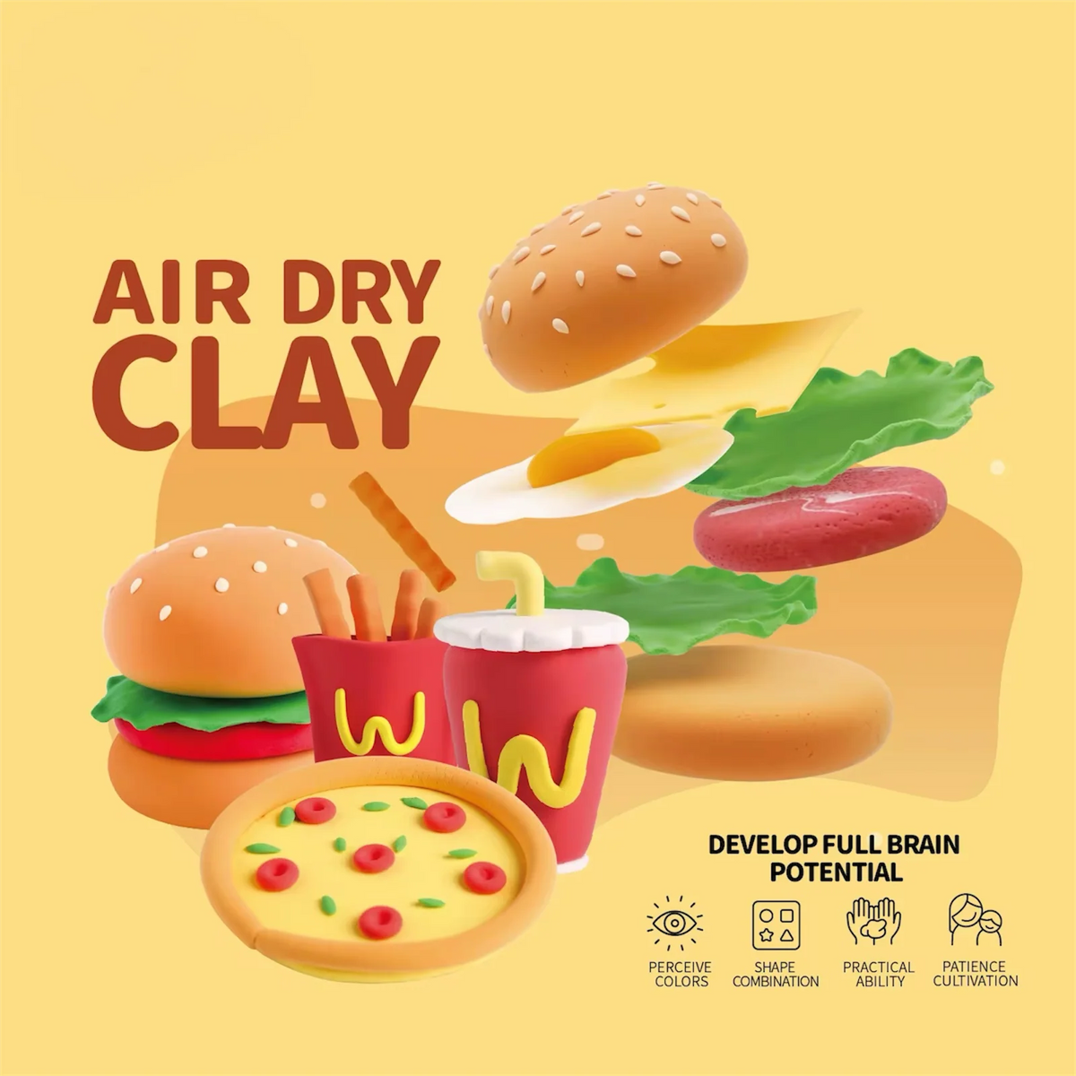 Air Dry Clay - Little Gourmet Picnic