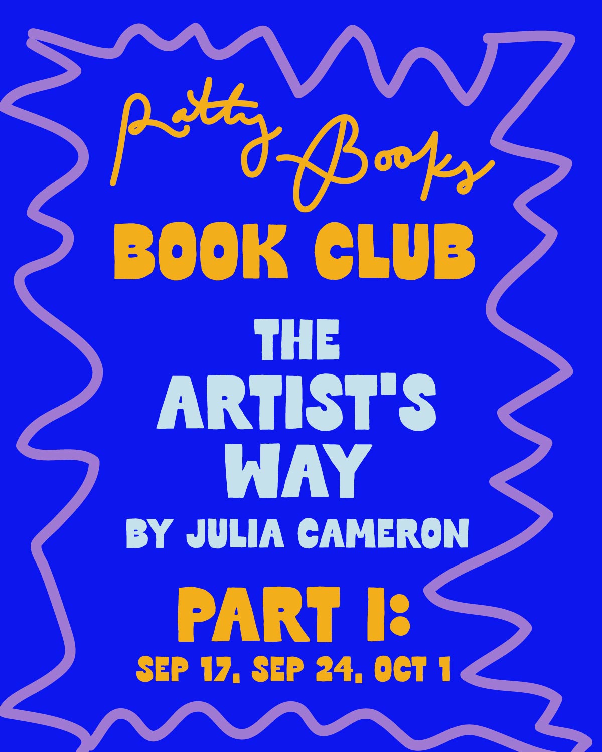 The Artists Way Book Club - Cohort I