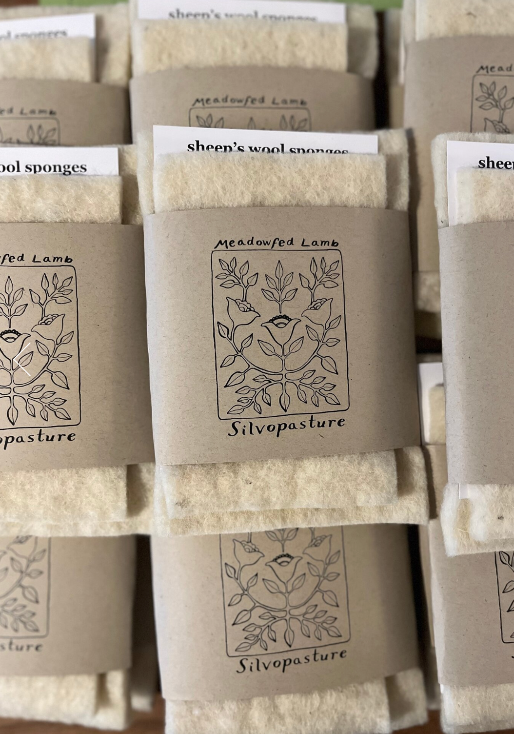 Meadowfed Lamb Sheep's Wool Sponges