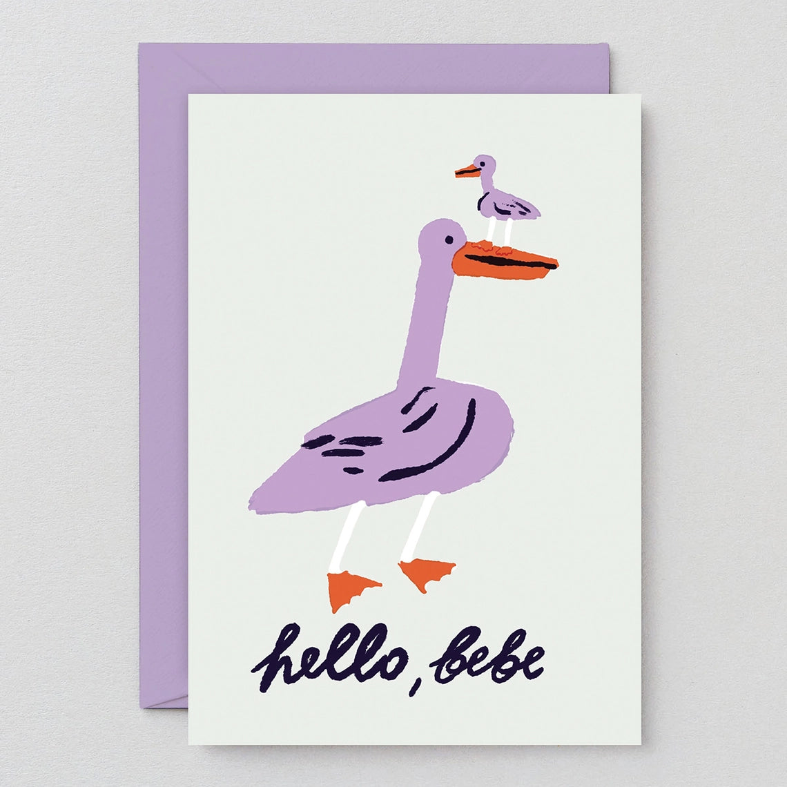 Hello, Bebe Greeting Card