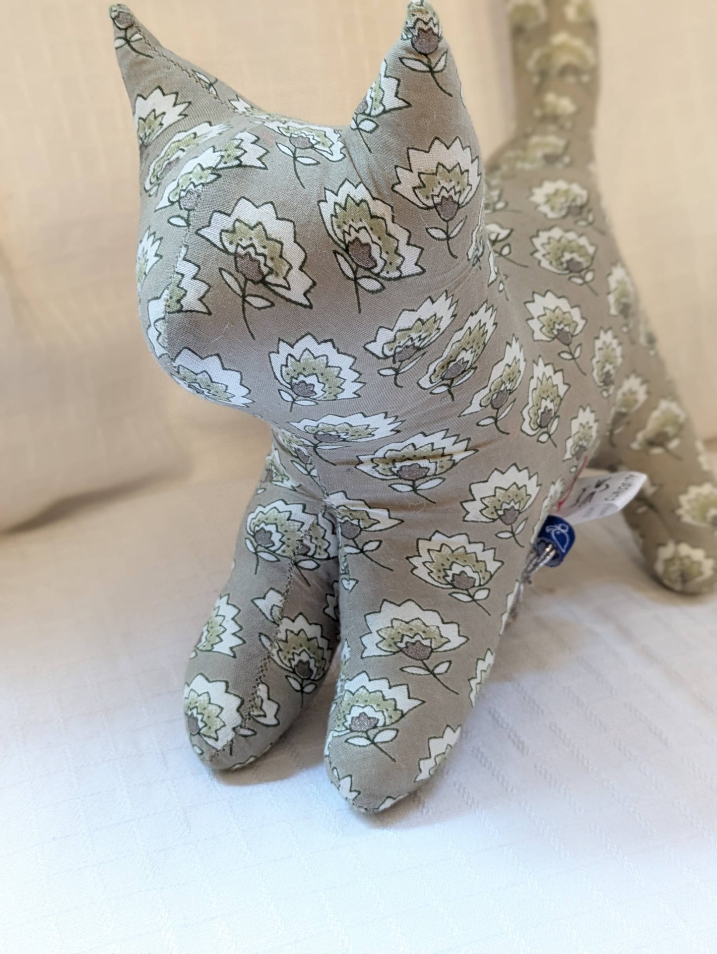 Cotton Kitty Stuffed Toys: Blue