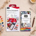 Original Colorsheets 16 | Travel Watercolor Set | Art Gift