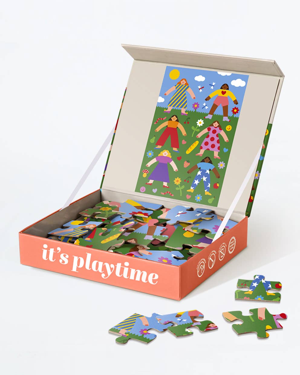 24 Piece Kids Jigsaw Puzzle - Let's Picnic