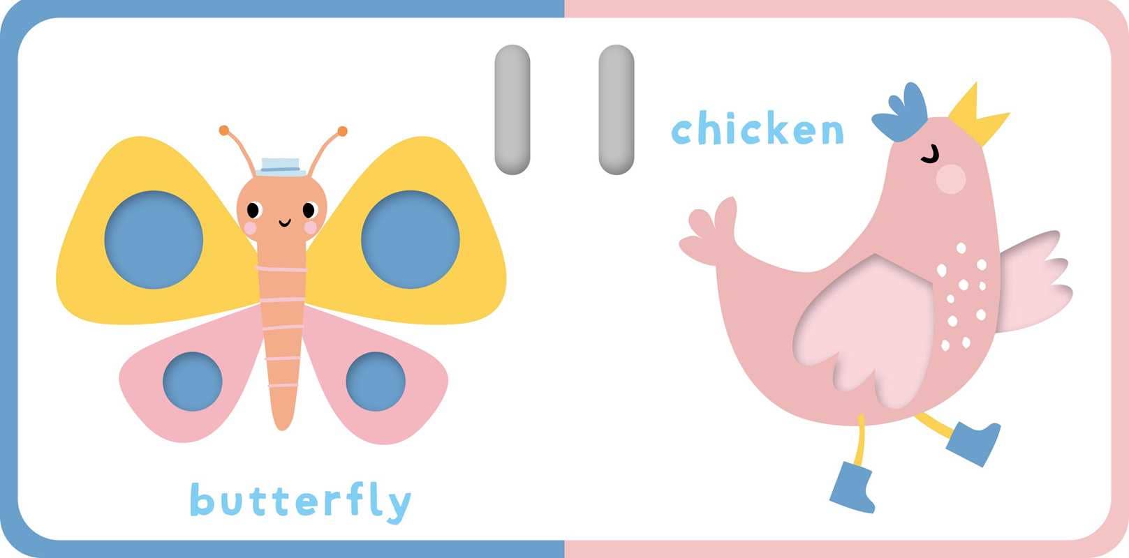 Touch & Feel Stroller Book - Animals by Little Genius Books