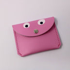Googly Eye Mini Money Coin Purse: Orange