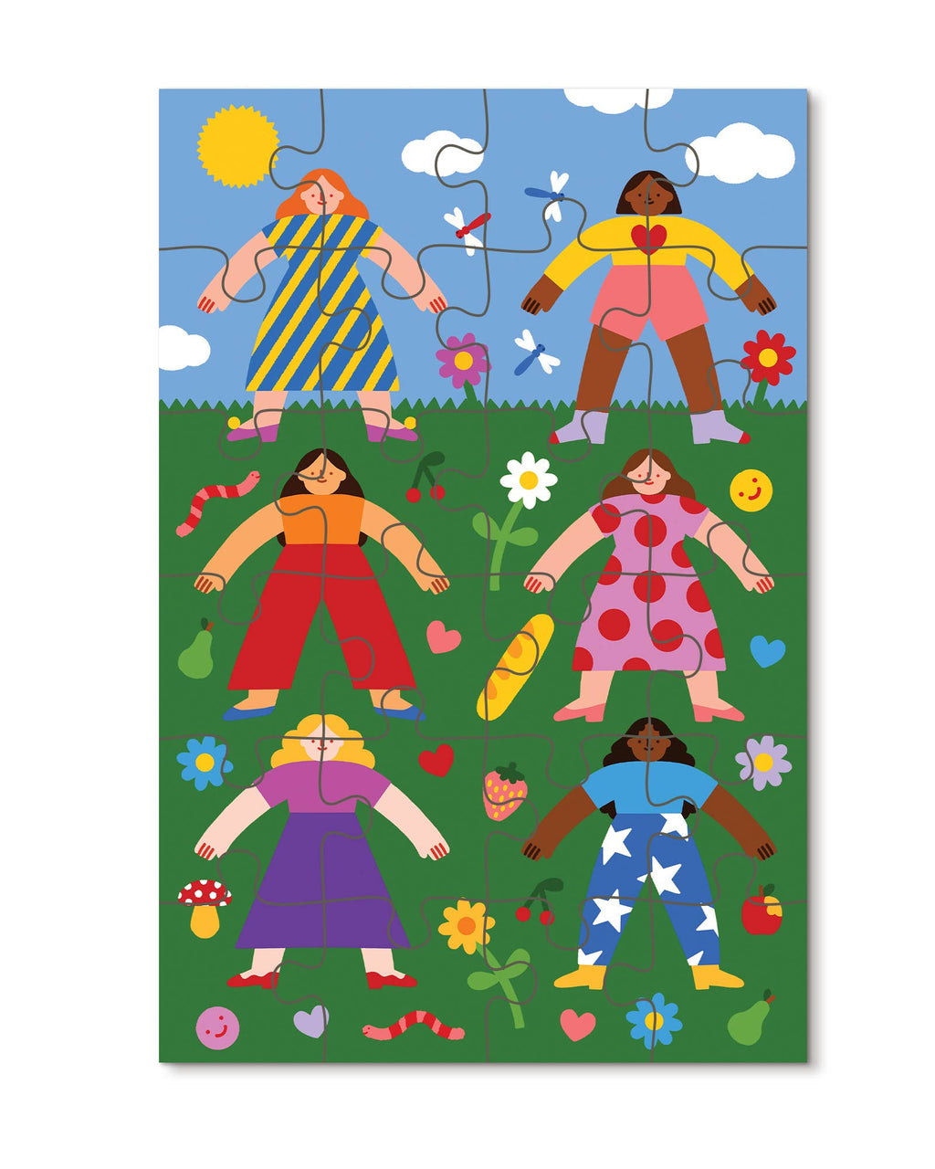 24 Piece Kids Jigsaw Puzzle - Let's Picnic