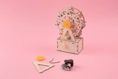 Music Box Ferris Wheel DIY Kit, Fun STEM Toy for Kids