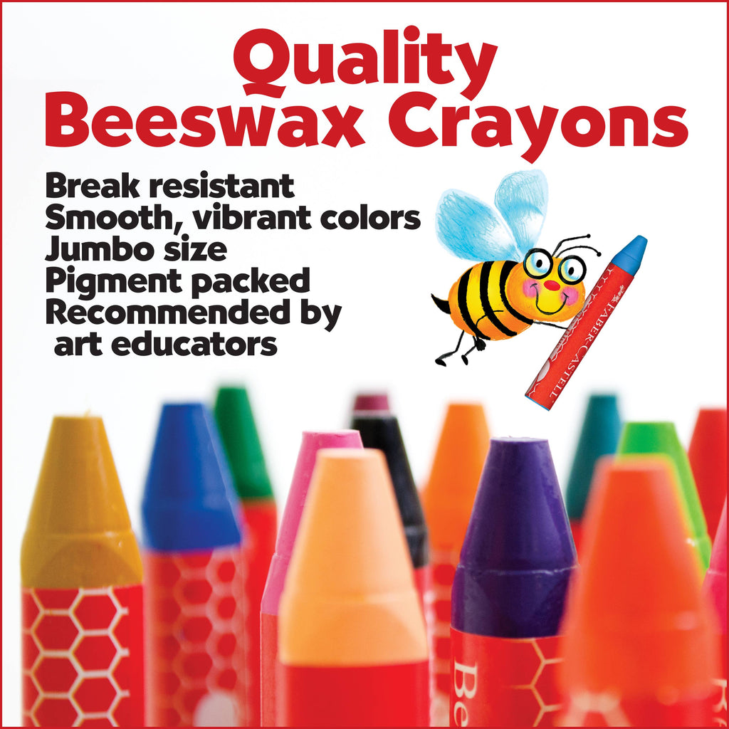 World Colors - 15 Beeswax Crayons with Skin Tones