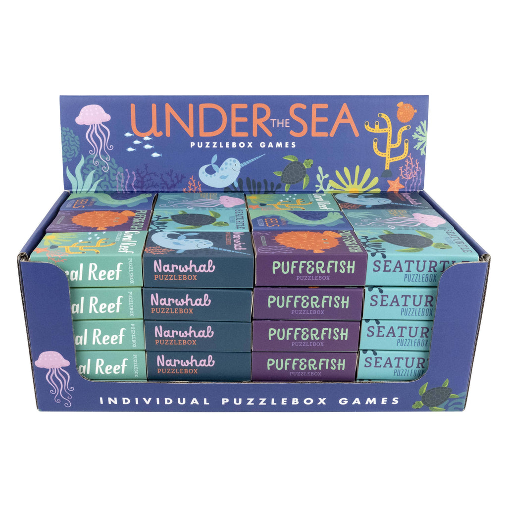 Sea Creature 60 pc Puzzlebox Display (Individual SRP $3.00)