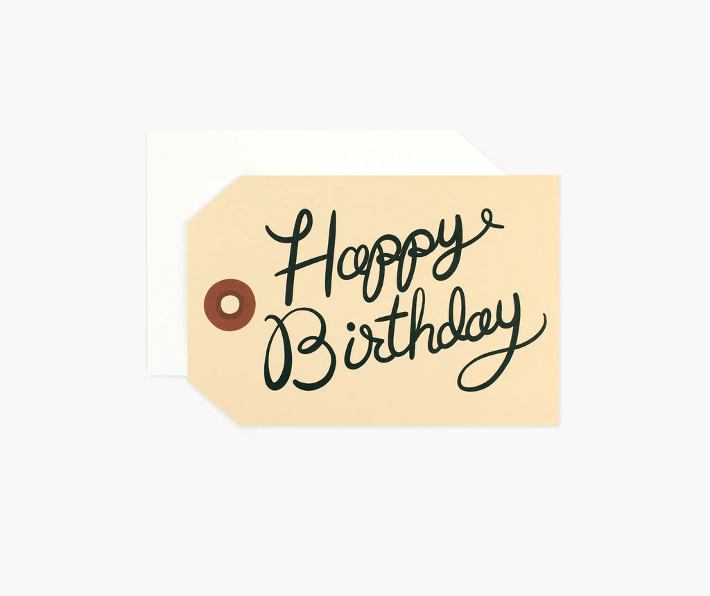 Birthday Tag: Single Card