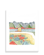 Yellow Cabin - Art Print