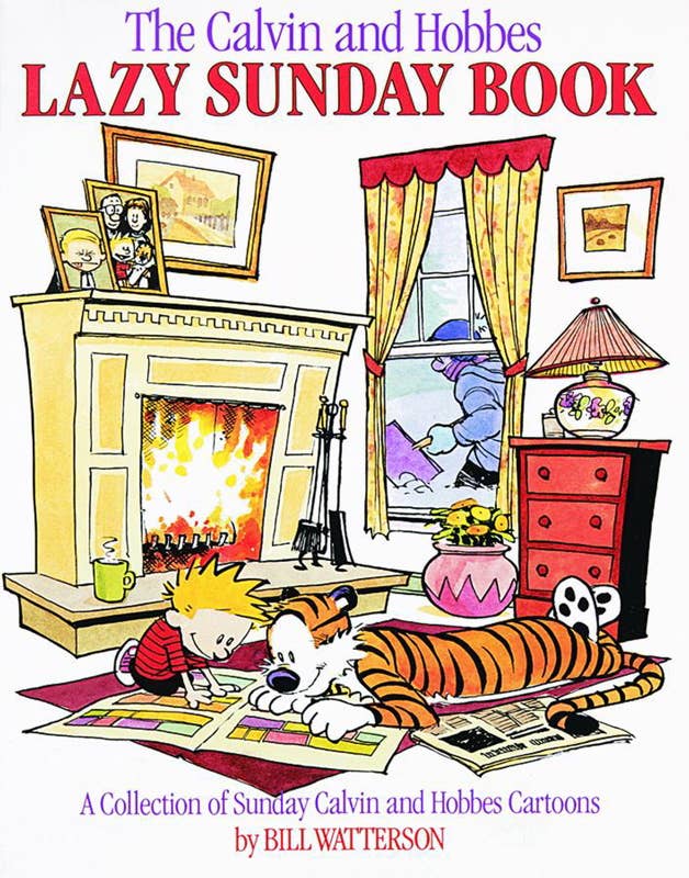 Calvin and Hobbes Lazy Sunday Book: Paperback