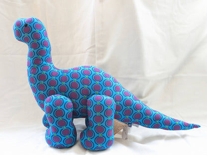 Brontosaurus Stuffed Toy: Blue