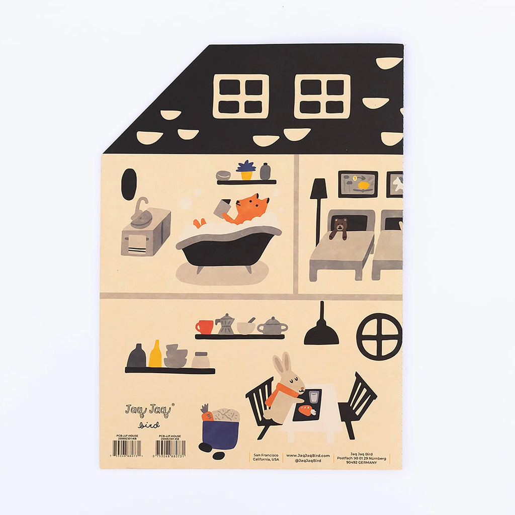 Jumbo Paper Coloring Book - Play House