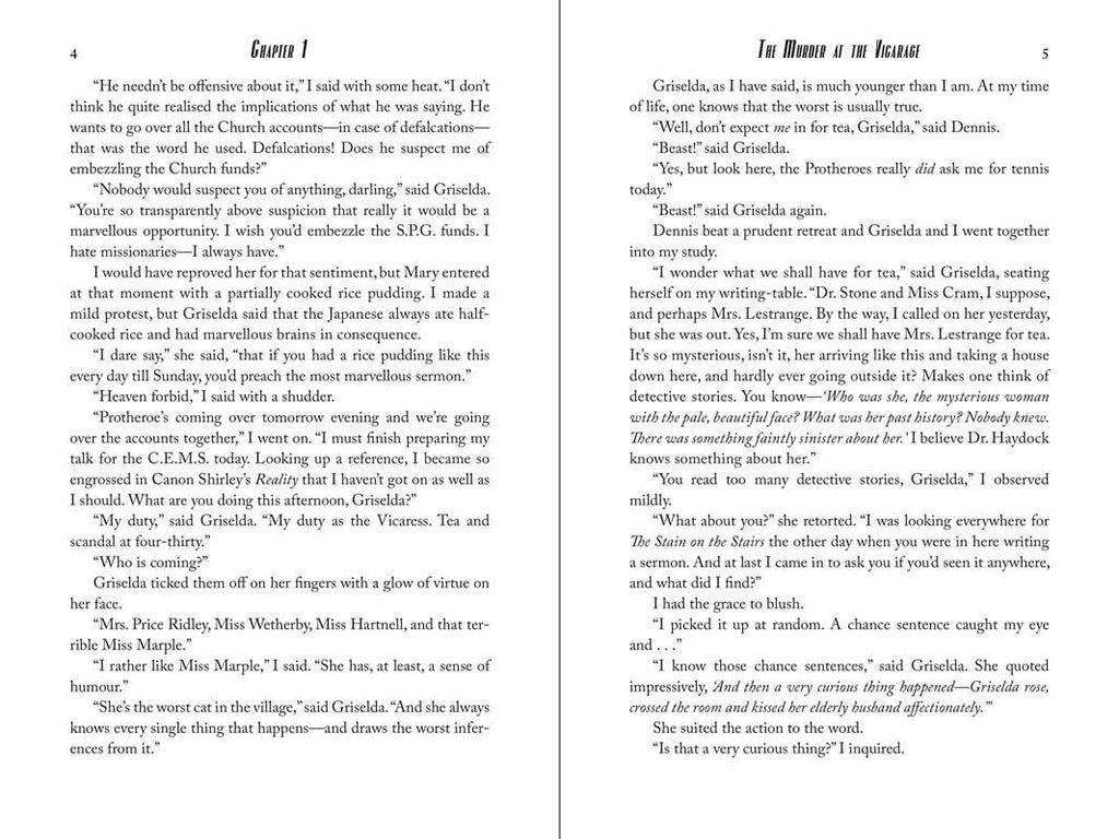 Murder at the Vicarage by Agatha Christie