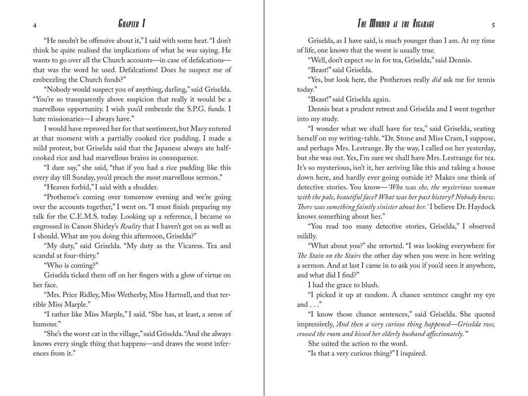 Murder at the Vicarage by Agatha Christie