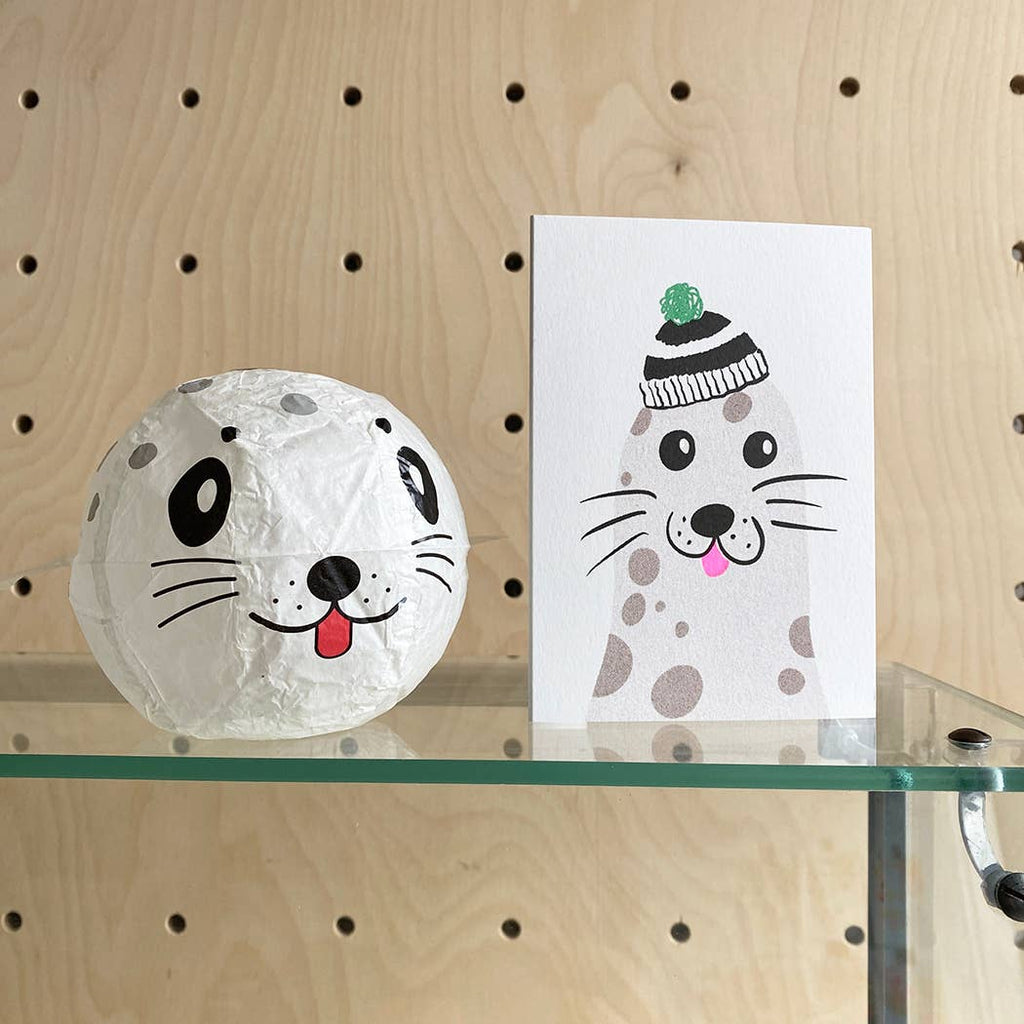 Japanese Paper Balloon Cards - Seal