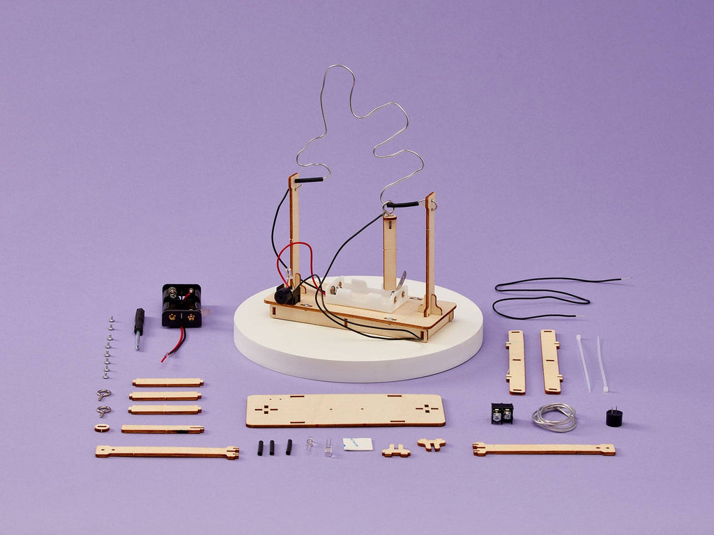 Buzz Wire Game DIY Kit, STEM Toy for Kids, Craft Kit
