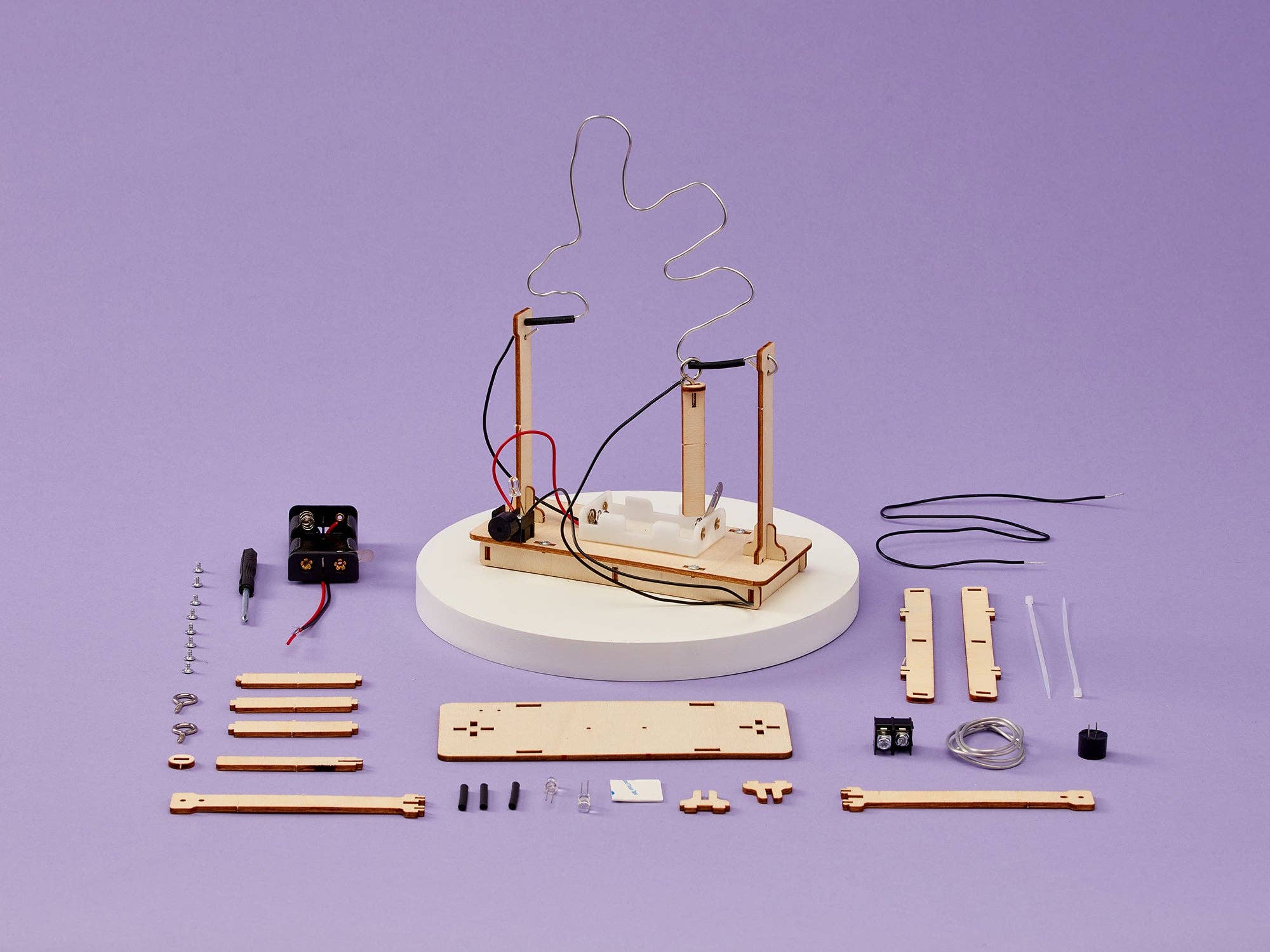 Buzz Wire Game DIY Kit, STEM Toy for Kids, Craft Kit